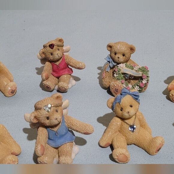 Enesco Priscilla Hillman Cherished Teddy Bear Lot of 12 Pieces - Picture 2 of 6
